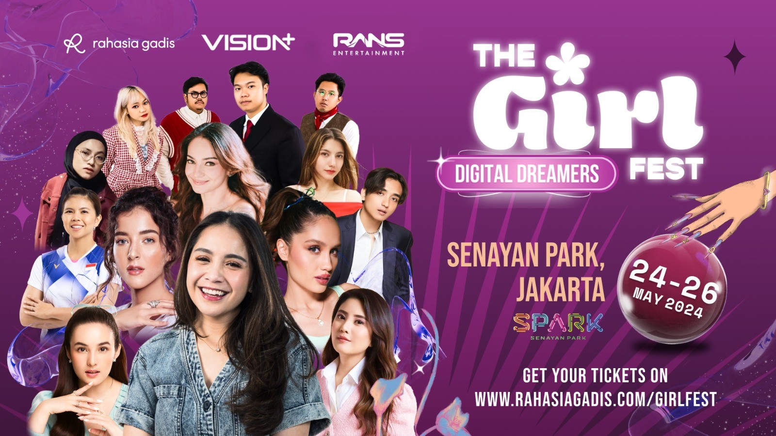 The Girl Fest Hadirkan Cast Vision+ Originals Kartu Keluarga dan Potret, Catat Tanggalnya