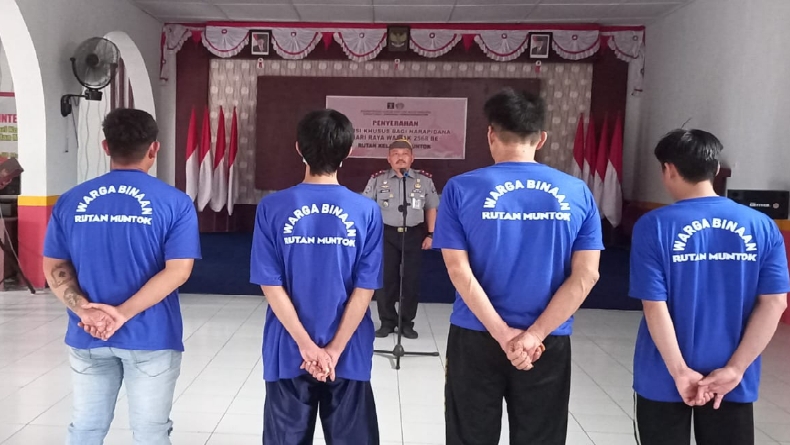 16.078 Napi Terima Remisi Natal 2025, 174 Langsung Bebas