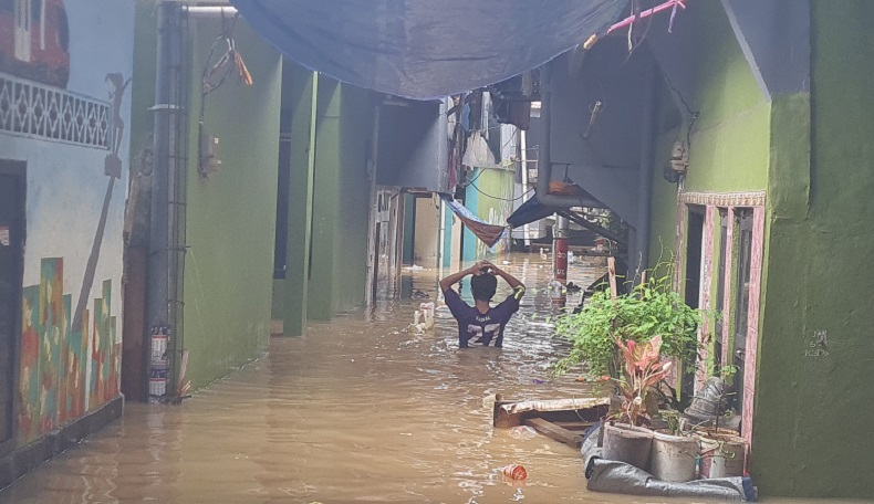  29 RT di Jakarta Timur Masih Terendam Banjir Imbas Kali Ciliwung Meluap