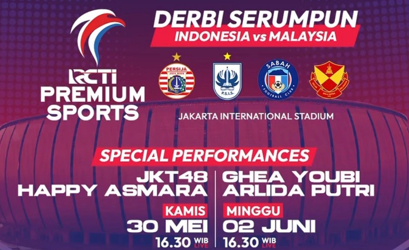 Saksikan RCTI Premium Sports: Adu Tangguh Klub Indonesia dan Malaysia, Live di RCTI!
