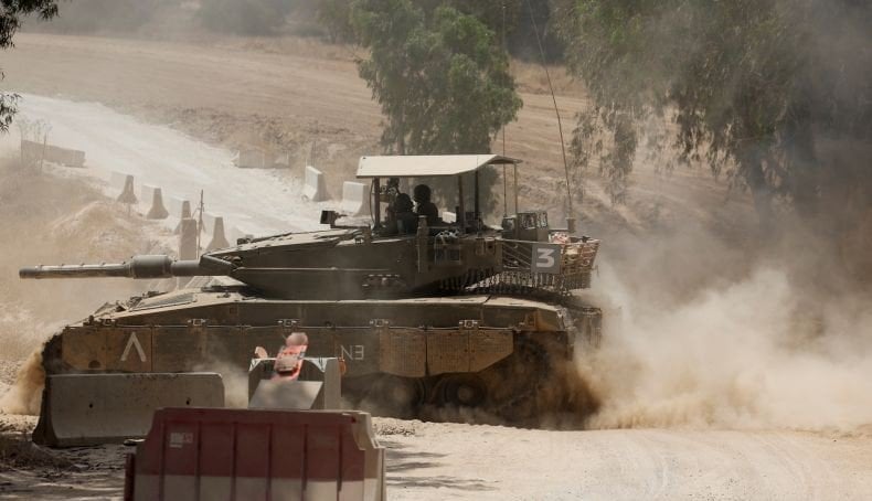 Tank-Tank Israel Terus Rangsek Kota Rafah, Pejuang Gaza dan Pasukan Zionis Bertempur Sengit