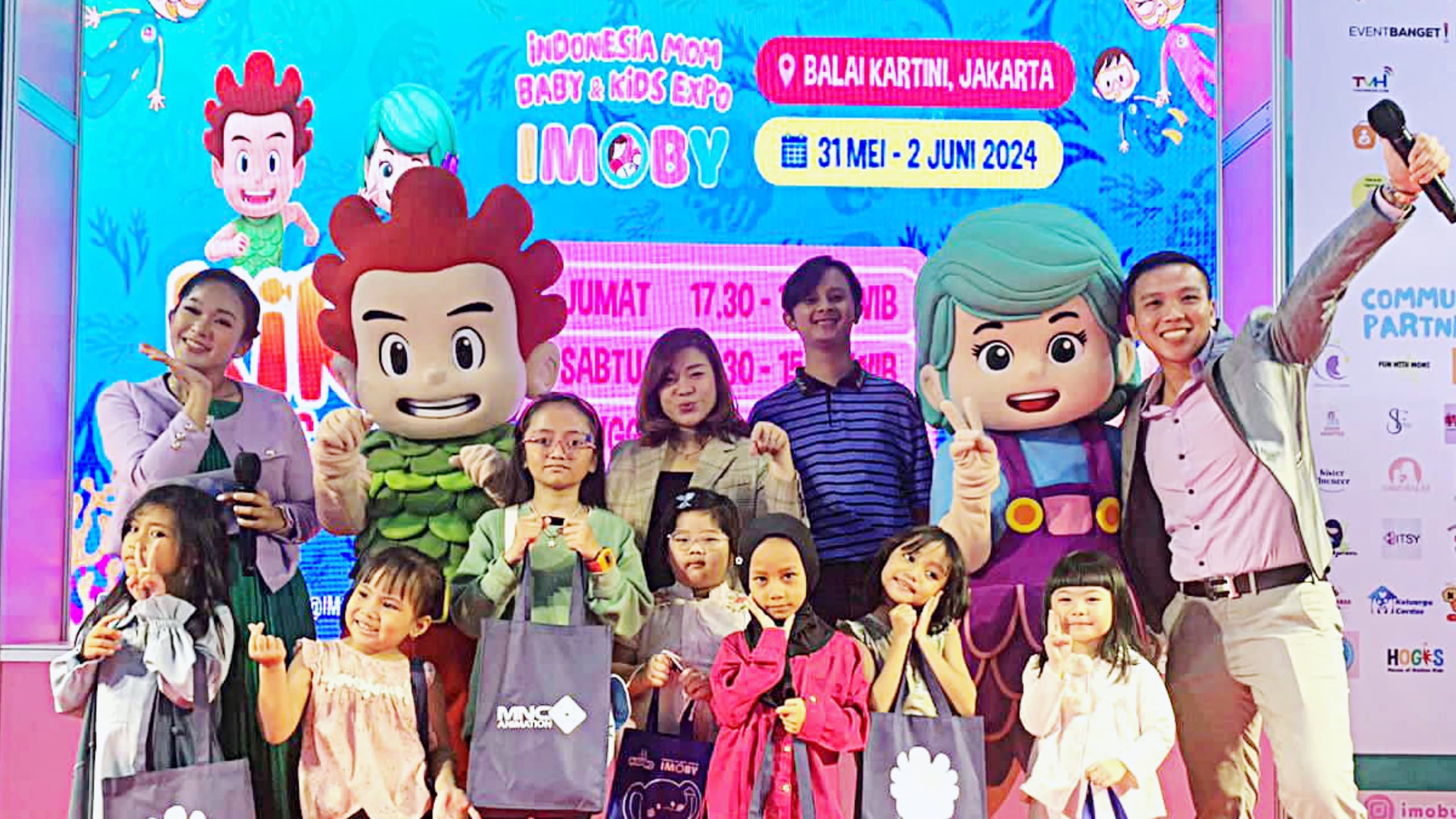 Tinggal 2 Hari Lagi Bertemu KIKO di Event Ibu dan Anak IMOBY 2024 Jakarta