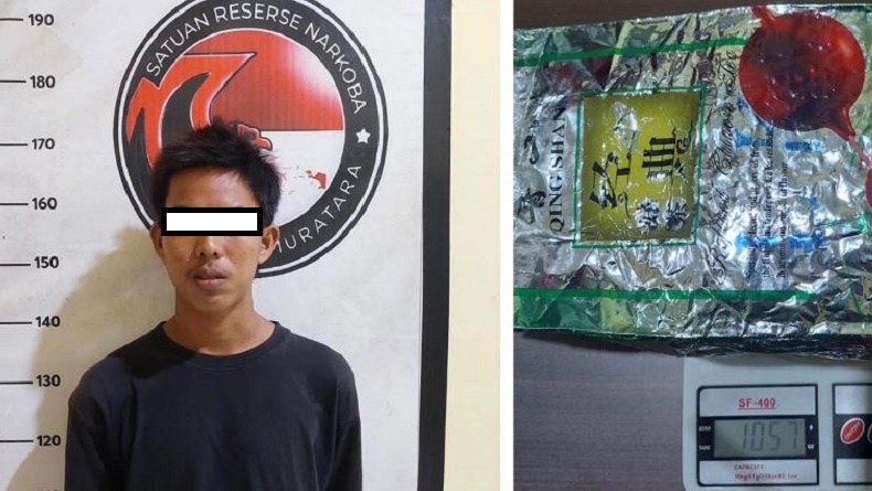 Pemuda di Muratara Ditangkap Polisi Bawa Sabu 1 Kg, Ternyata Pengedar Narkoba