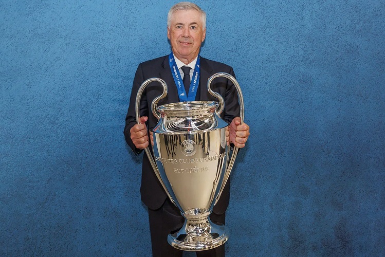 Carlo Ancelotti Ukir Rekor 5 Kali Juara Liga Champions sebagai Pelatih