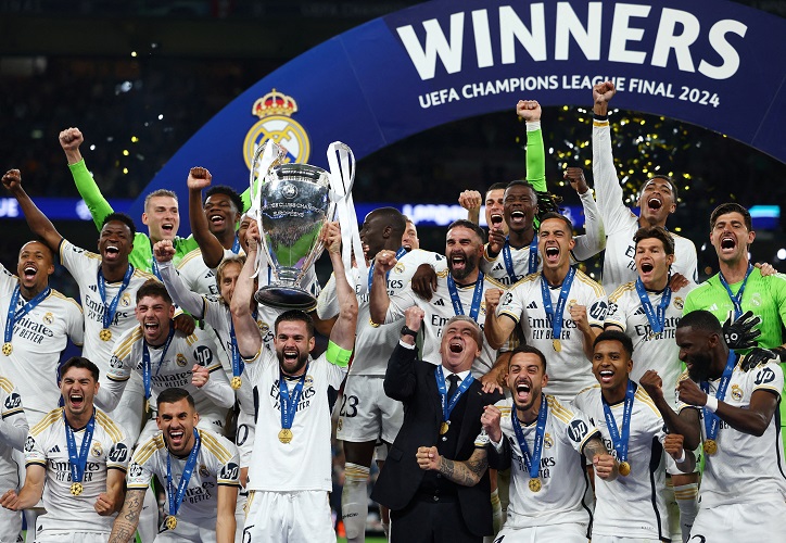 Hasil Final Liga Champions: Real Madrid Juara Eropa Ke-15 Kali usai Bungkam Borussia Dortmund