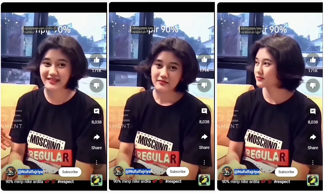 Viral Wanita Cantik Mirip Nike Ardila, Netizen Kaget: Dikira Video Cuplikan Tempo Dulu