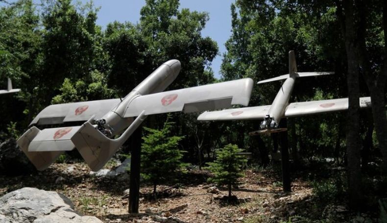Balas Dendam, Hizbullah Gempur Pangkalan Militer Israel dengan Satu Skuadron Drone Kamikaze