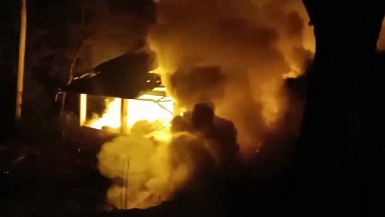 Kebakaran Pabrik Minyak Kayu Putih di Gunungkidul, Api Berkobar dari Sisa Limbah