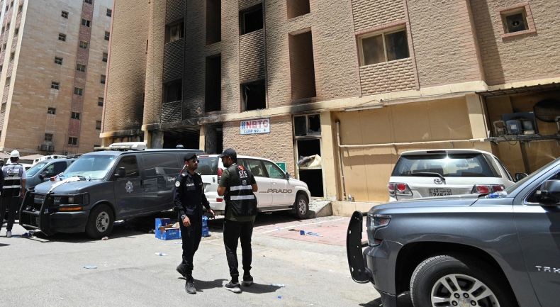 Gedung Terbakar di Kuwait Ternyata Dihuni Pekerja, Korban Tewas Jadi 41 Orang