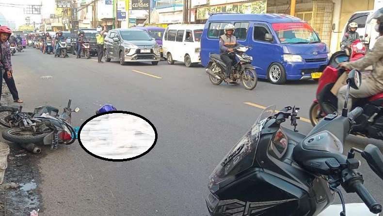 Kecelakaan di Jalan Sukabumi-Bogor, Pengendara Motor Tewas Terlindas Truk