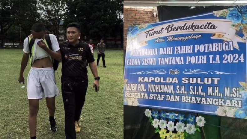 Viral Kisah Haru Casis Tamtama Polda Sulut, Dikabari Ayah meninggal saat Seleksi Polri