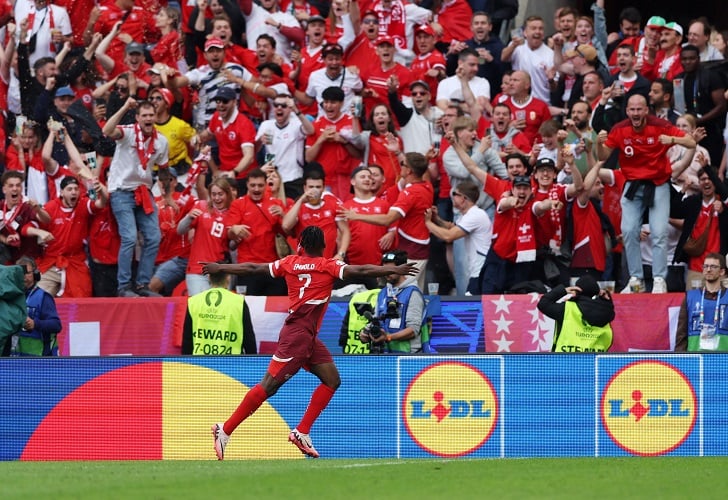 Hasil Euro 2024: 4 Gol Warnai Duel Swiss vs Hungaria 