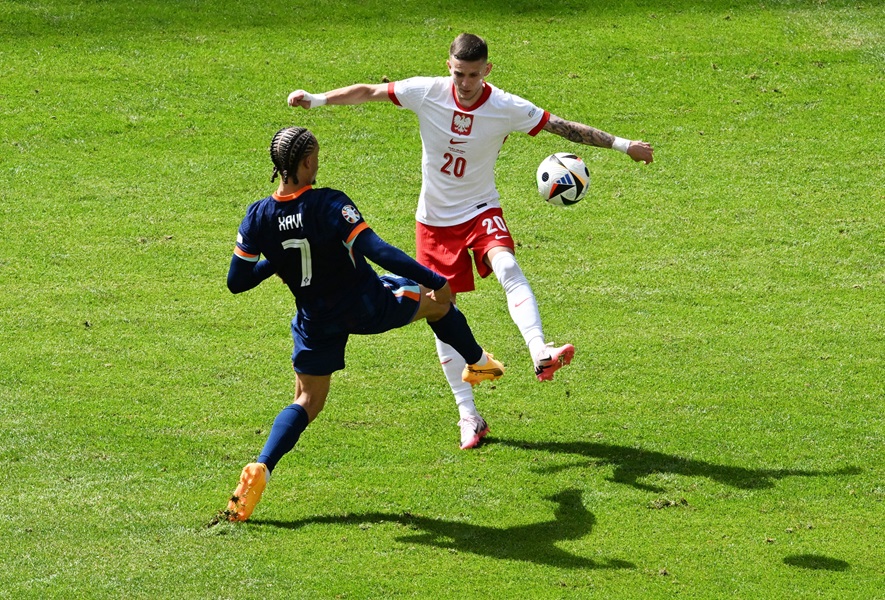 Hasil Polandia Vs Belanda di Euro 2024: Sengit, Skor 1-1 di Babak Pertama