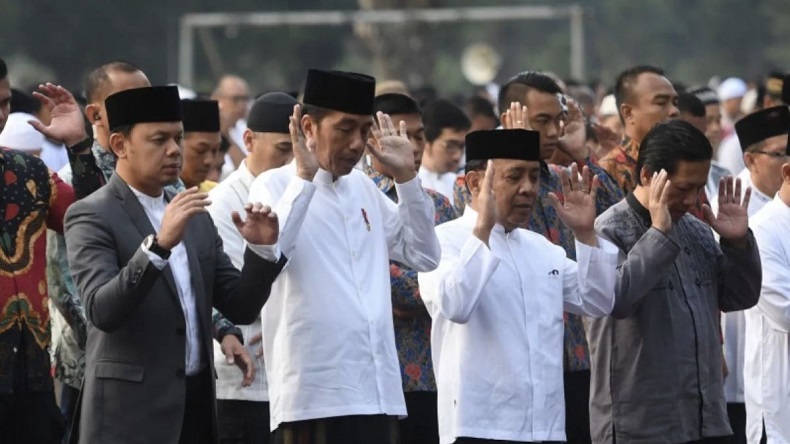 Idul Adha 1445 H: Jokowi Salat Id di Semarang, Ma'ruf Amin di Istiqlal