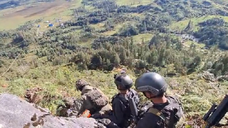 Markas Diserang TNI dan Brimob, OPM Undius Kogoya Kabur ke Hutan Intan Jaya