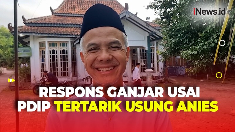 PDIP Tertarik Usung Anies Baswedan di Pilkada Jakarta, Ini Respons Ganjar