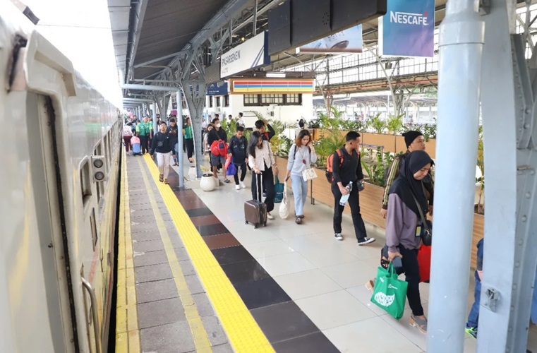 Arus Balik Idul Adha, 38.709 Penumpang Kereta Kembali ke Jakarta
