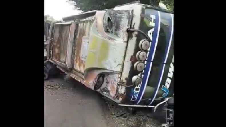 Rem Blong, Bus Rombongan Siswa SD Kecelakaan di Jepara