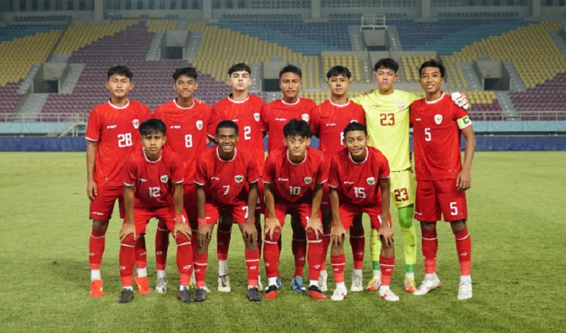Hasil Piala AFF U-16 2024: Indonesia Kesulitan Bobol Gawang Filipina di Babak Pertama
