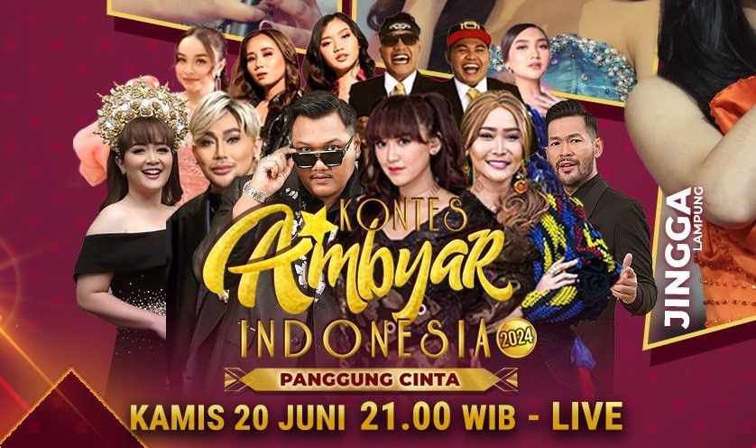 Menuju Grand Final, Kontestan Siap Bersaing di Babak Top 4 Kontes Ambyar Indonesia 2024
