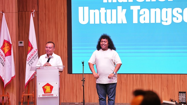 Gerindra Usung Komika Marshel Widianto Calon Wakil Wali Kota Tangsel 2024