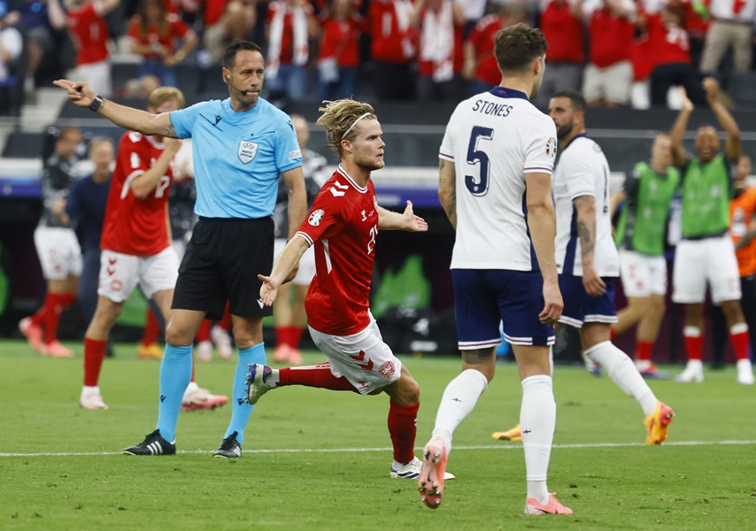 Hasil Euro 2024: Inggris Gagal Menang Lawan Denmark!