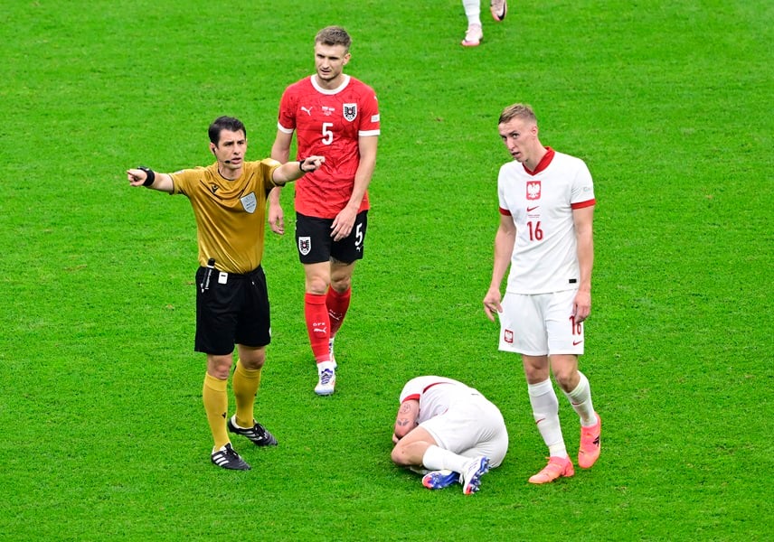 Hasil Euro 2024: Jual Beli Serangan! Polandia Vs Austria 1-1 di Babak Pertama