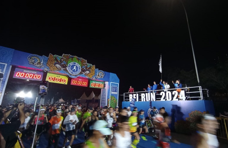 6.500 Peserta Ramaikan BFI Run 2024, Pemenang Dikirim ke Sydney Marathon