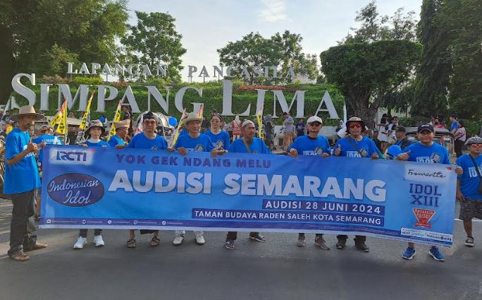 Antusiasme Warga Semarang Sambut Audisi Indonesian Idol 2024 di CFD Simpanglima