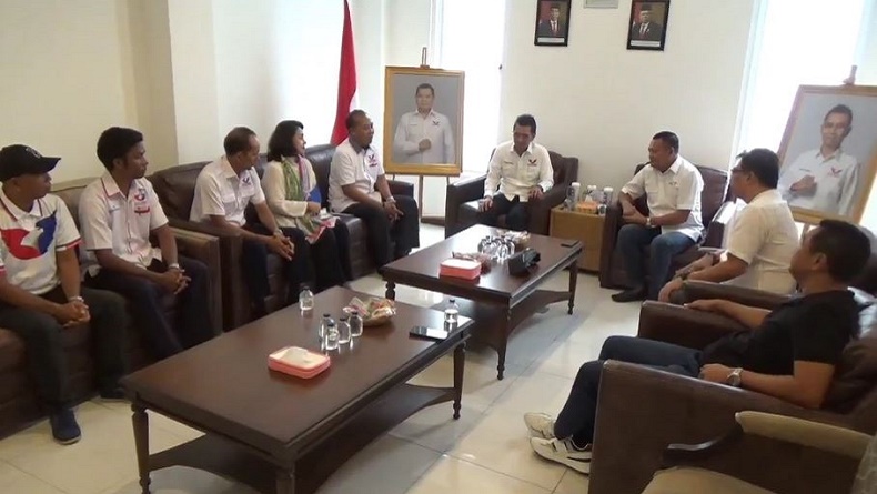Jelang Pilkada Gianyar 2024, Pasangan AMAN Silaturahmi ke Partai Perindo Bali