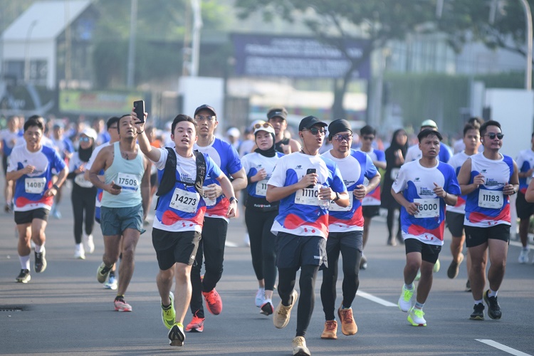 Diikuti 15.000 Pelari, BTN Jakarta International Marathon 2024 Sukses Digelar