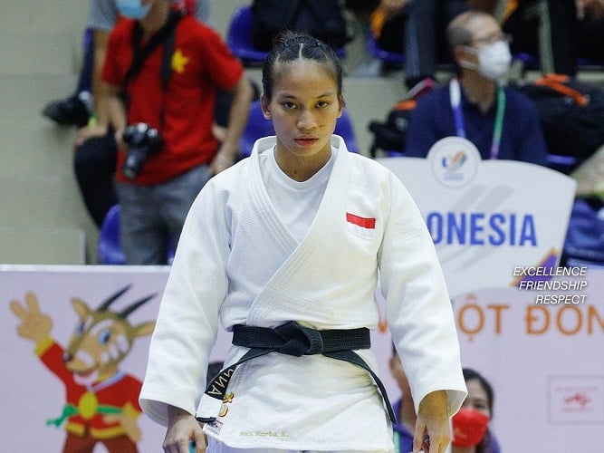 Maryam Maharani Jadi Atlet Judo Pertama Indonesia di Olimpiade Paris 2024