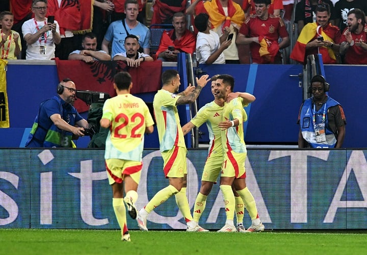 Hasil Euro 2024 Albania Vs Spanyol: La Furia Roja Sapu Bersih Kemenangan di Fase Grup