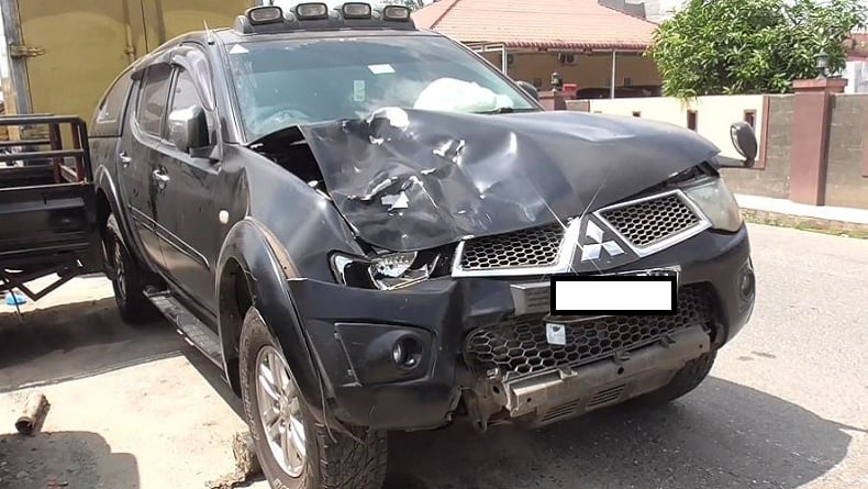 Kecelakaan Maut Tabrakan Mobil Triton dengan Betor di Jalinsum Labusel, 2 Orang Tewas
