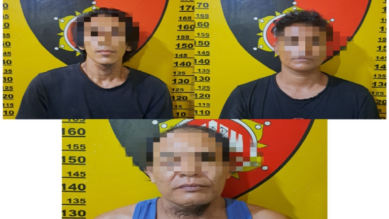 Polisi Tangkap 3 Pencuri Rolling Door di Pasar Pagi Pangkalpinang