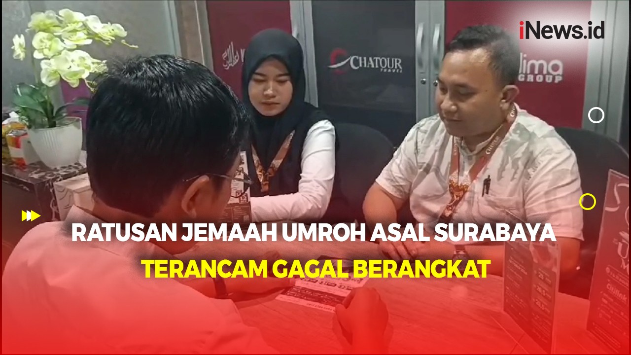 Jemaah Umroh Asal Surabaya Terancam Gagal Berangkat ke Tanah Suci Imbas Server PDN Diretas 