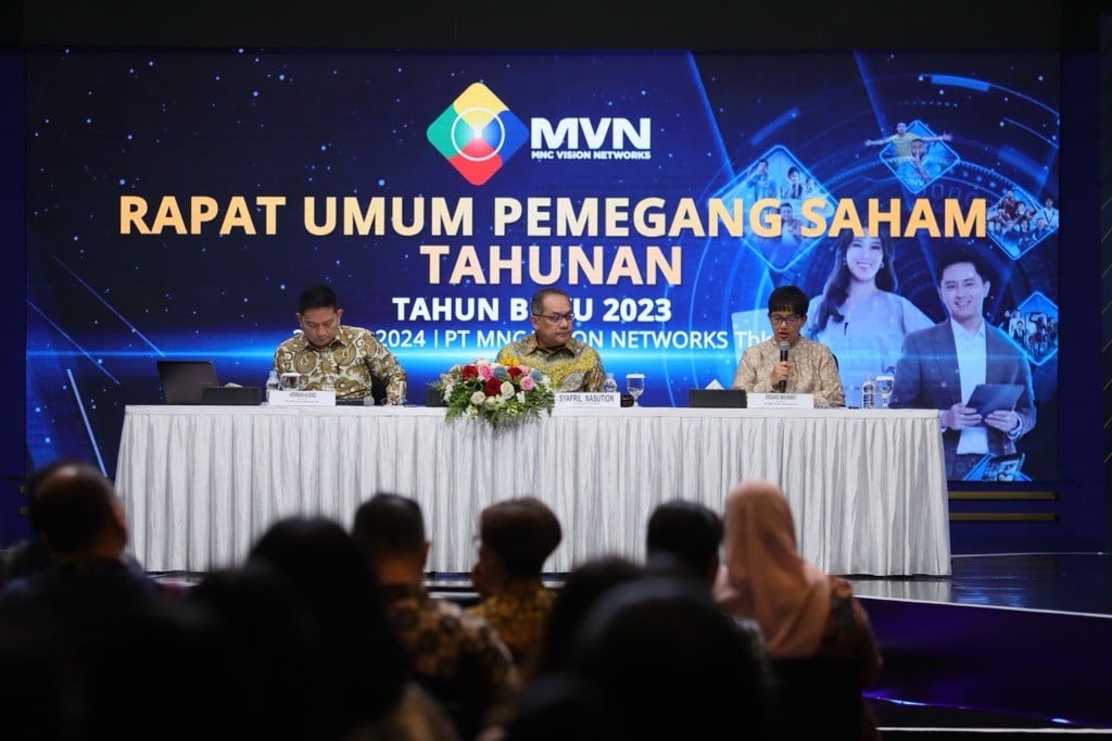 Hasil RUPS MNC Vision Network: Angkat Syafril Nasution jadi Direktur Utama   