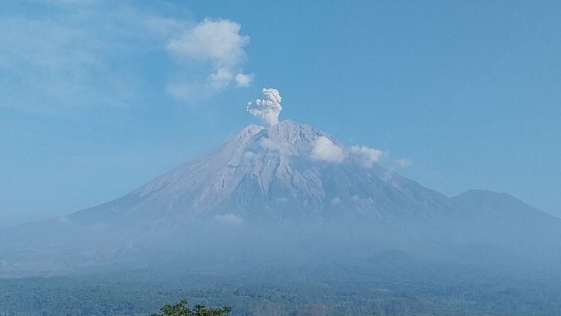 PVMBG: Gunung Semeru di Jatim Sudah Meletus 563 Kali Sepanjang 2024