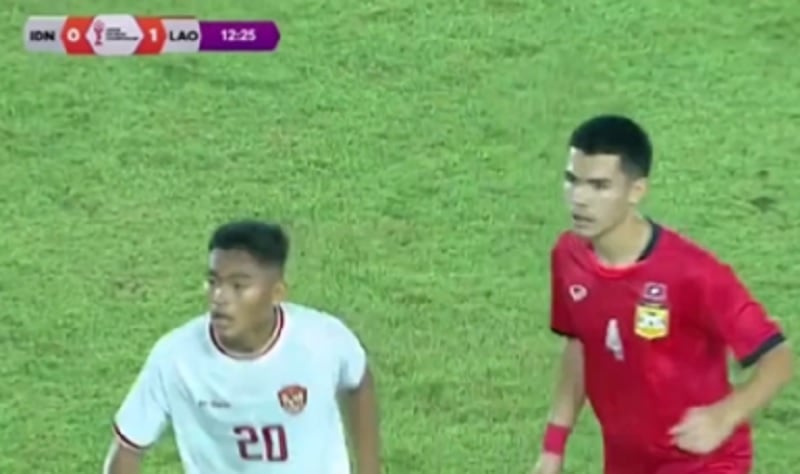 Hasil Timnas Indonesia U-16 Vs Laos: Kebobolan Penalti, Garuda Asia Tertinggal 0-1