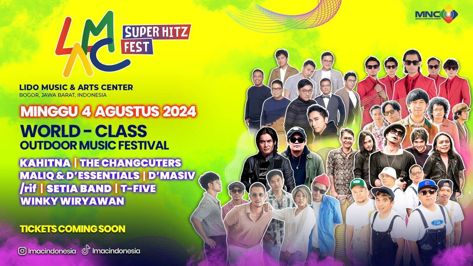 Hadirkan Musisi Papan Atas MNC Media & Entertainment Gelar LMAC Super Hitz Fest 2024