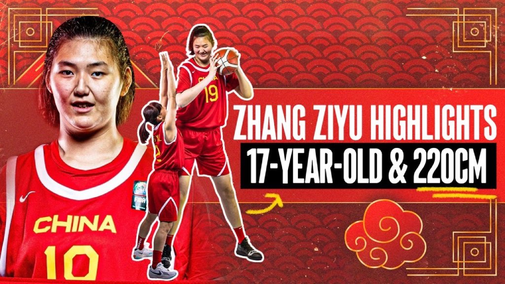 Profil dan Biodata Zhang Ziyu, ‘Raksasa Muda Basket Cina' yang Viral Saat Lawan Indonesia
