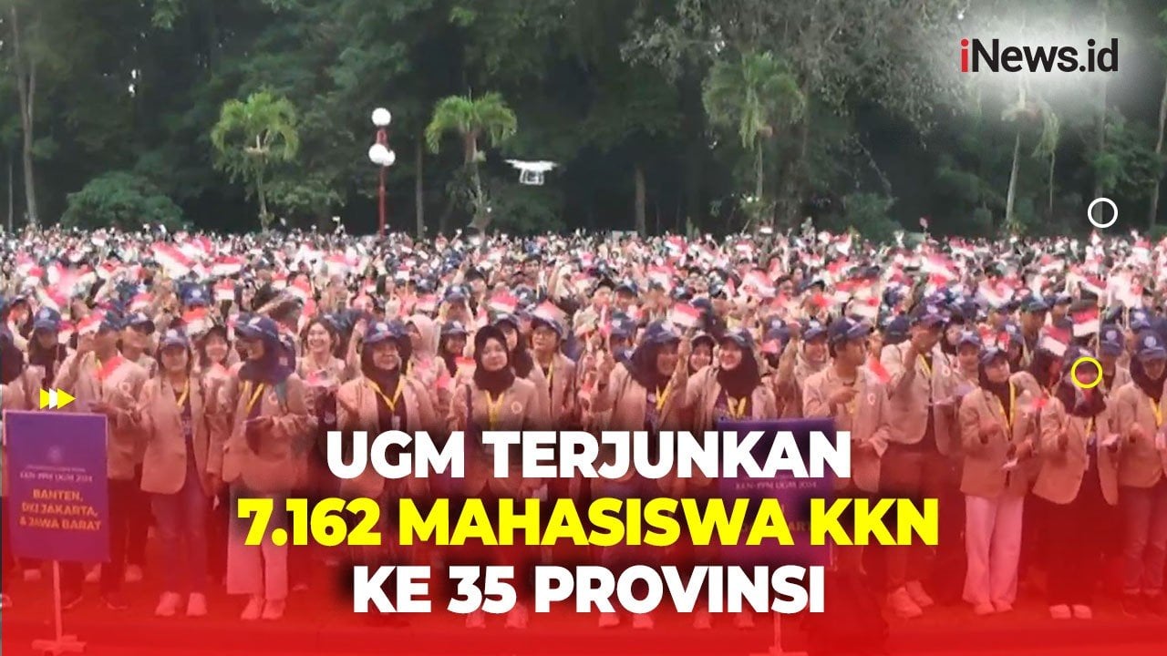 Pecahkan Rekor MURI, 7.162 Mahasiswa UGM KKN ke 35 Provinsi di Indonesia