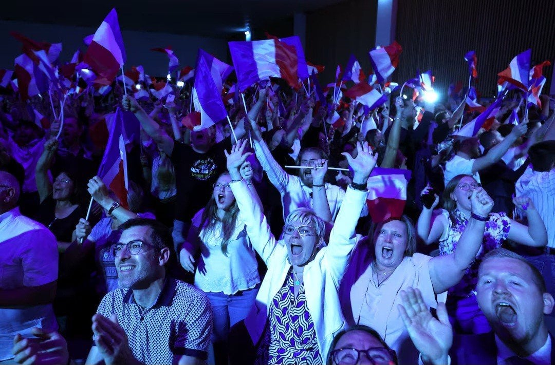 Partai Sayap Kanan Anti-Islam Menang Putaran Pertama Pemilu Prancis
