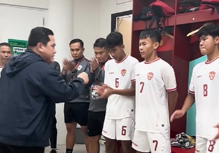 Timnas Indonesia U-16 Gagal ke Final Piala AFF U-16, Erick Thohir: Jangan Nangis!