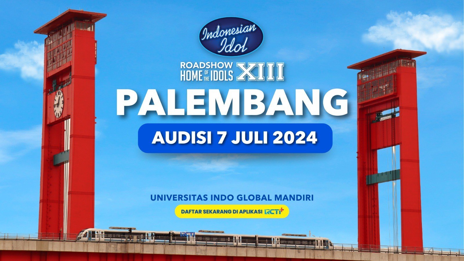 Palembang Tunjukkan Bakatmu, Ikuti Audisi Indonesian Idol!