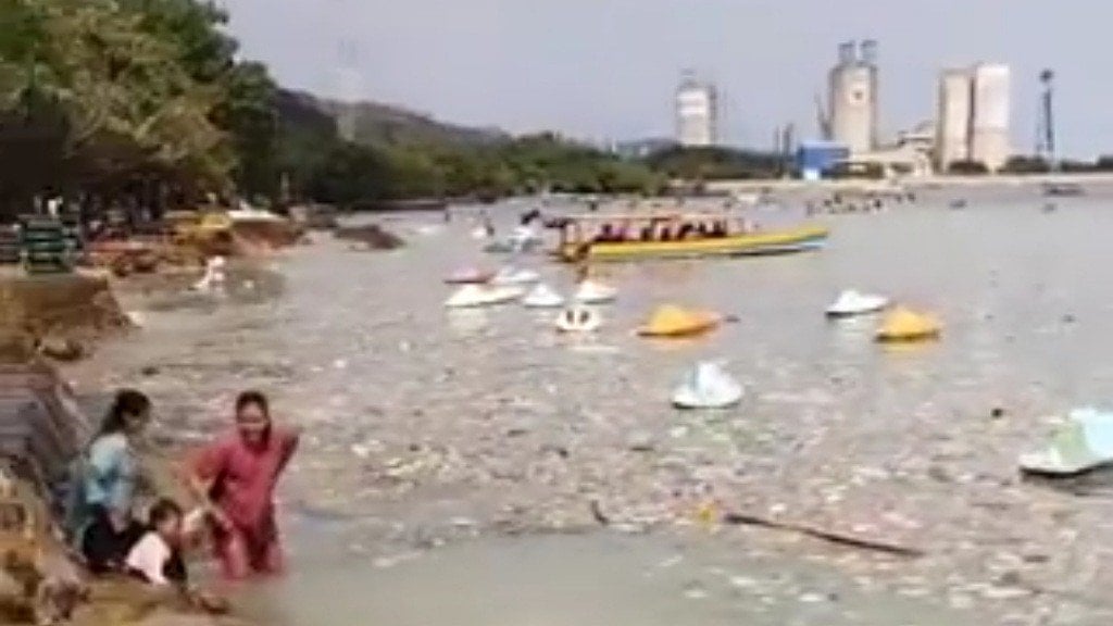 Viral Wisatawan Berenang di Pantai Penuh Sampah di Lampung, Kenali Dampak Penyakitnya!
