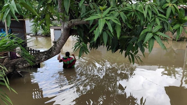 Banjir Rendam 6 Kecamatan di Sidrap Sulsel, 718 KK Terdampak