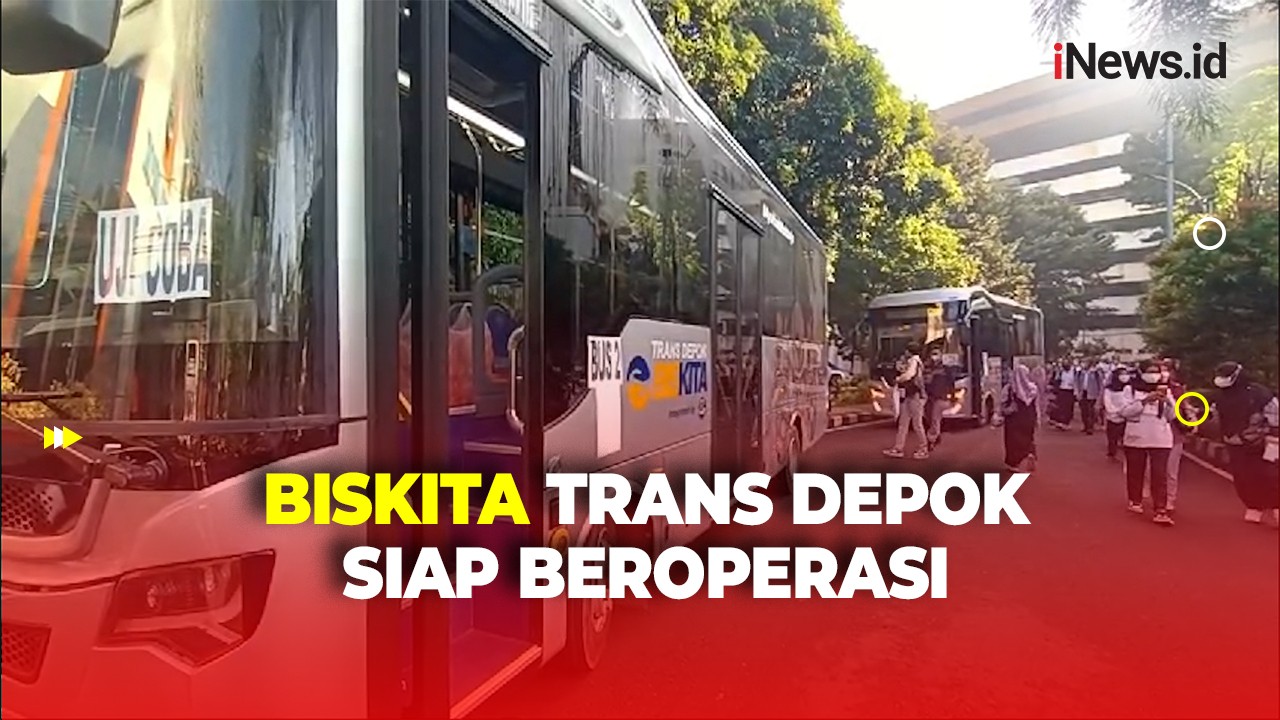 BISKITA Trans Depok Siap Beroperasi hingga ke Stasiun LRT Harjamukti