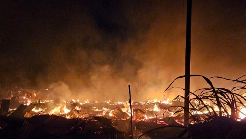 Kebakaran di Mamberamo Raya, 20 Kios Ludes Dilalap Api 1 Orang Tewas