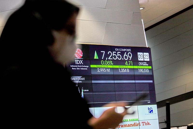 IHSG jelang Akhir Pekan Ditutup Menguat di Level 7.721, Ini Saham Top Gainersnya